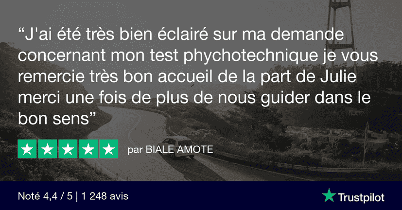 Comme Biale Amote, r&eacute;cup&eacute;rez rapidement votre permis.